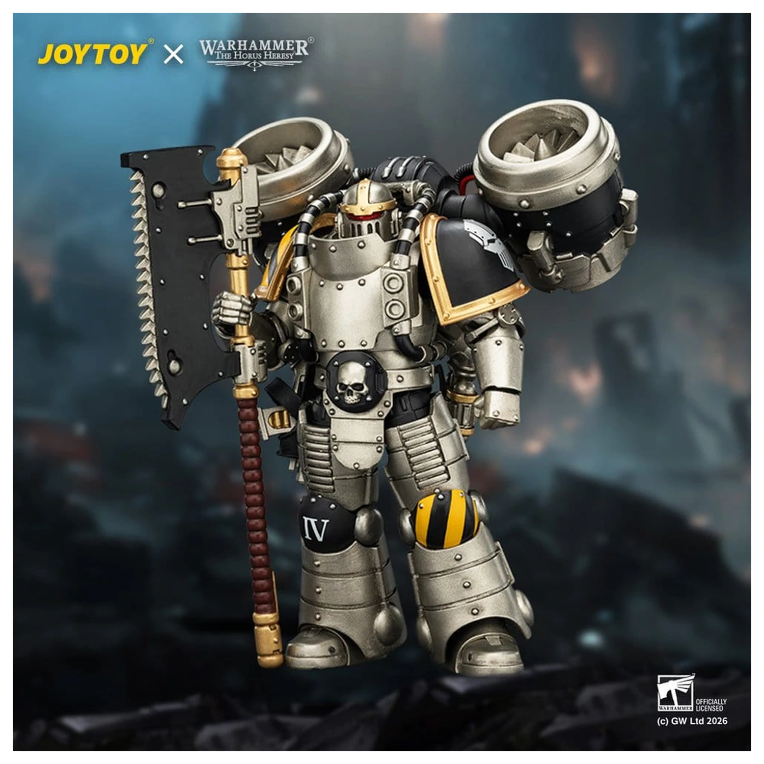 Warhammer The Horus Heresy Akční figurka Iron Warriors MkII Assault Legionář 2 12 cm fotografii produktu
