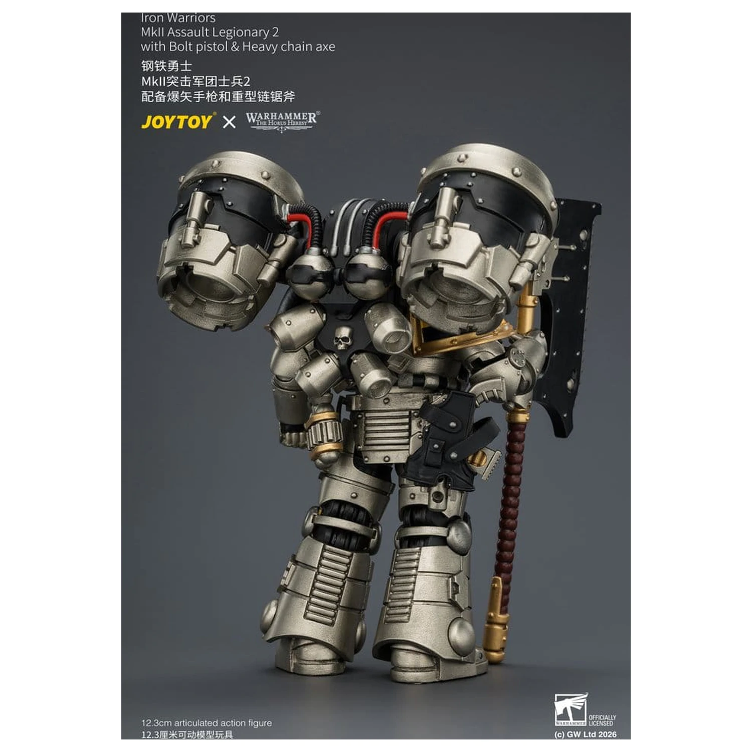 Warhammer The Horus Heresy Akční figurka Iron Warriors MkII Assault Legionář 2 12 cm fotografii produktu