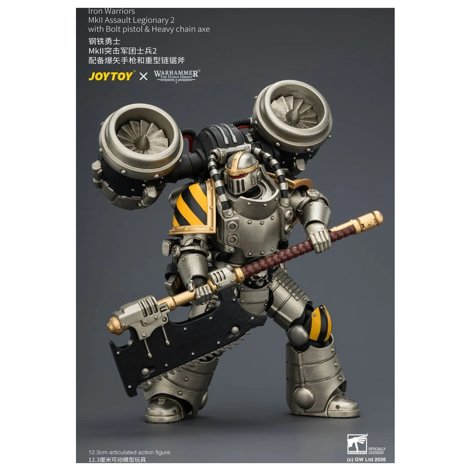 Warhammer The Horus Heresy Akční figurka Iron Warriors MkII Assault Legionář 2 12 cm fotografii produktu