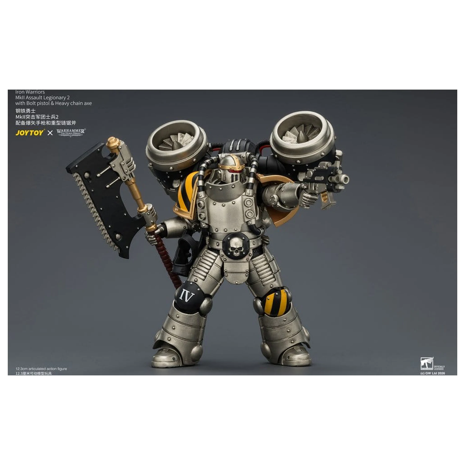 Warhammer The Horus Heresy Akční figurka Iron Warriors MkII Assault Legionář 2 12 cm fotografii produktu