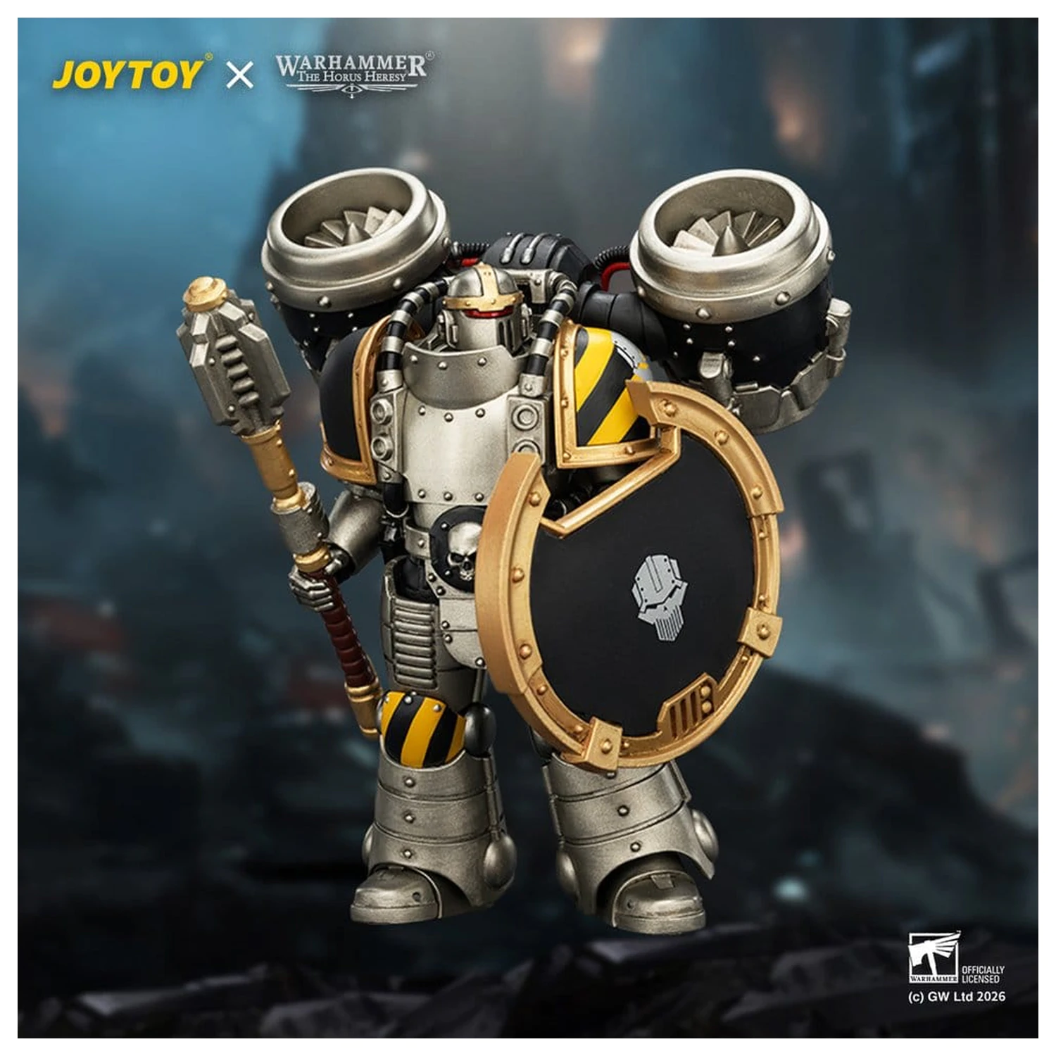 Warhammer The Horus Heresy Akční figurka Iron Warriors MkII Assault Sergeant 12 cm fotografii produktu