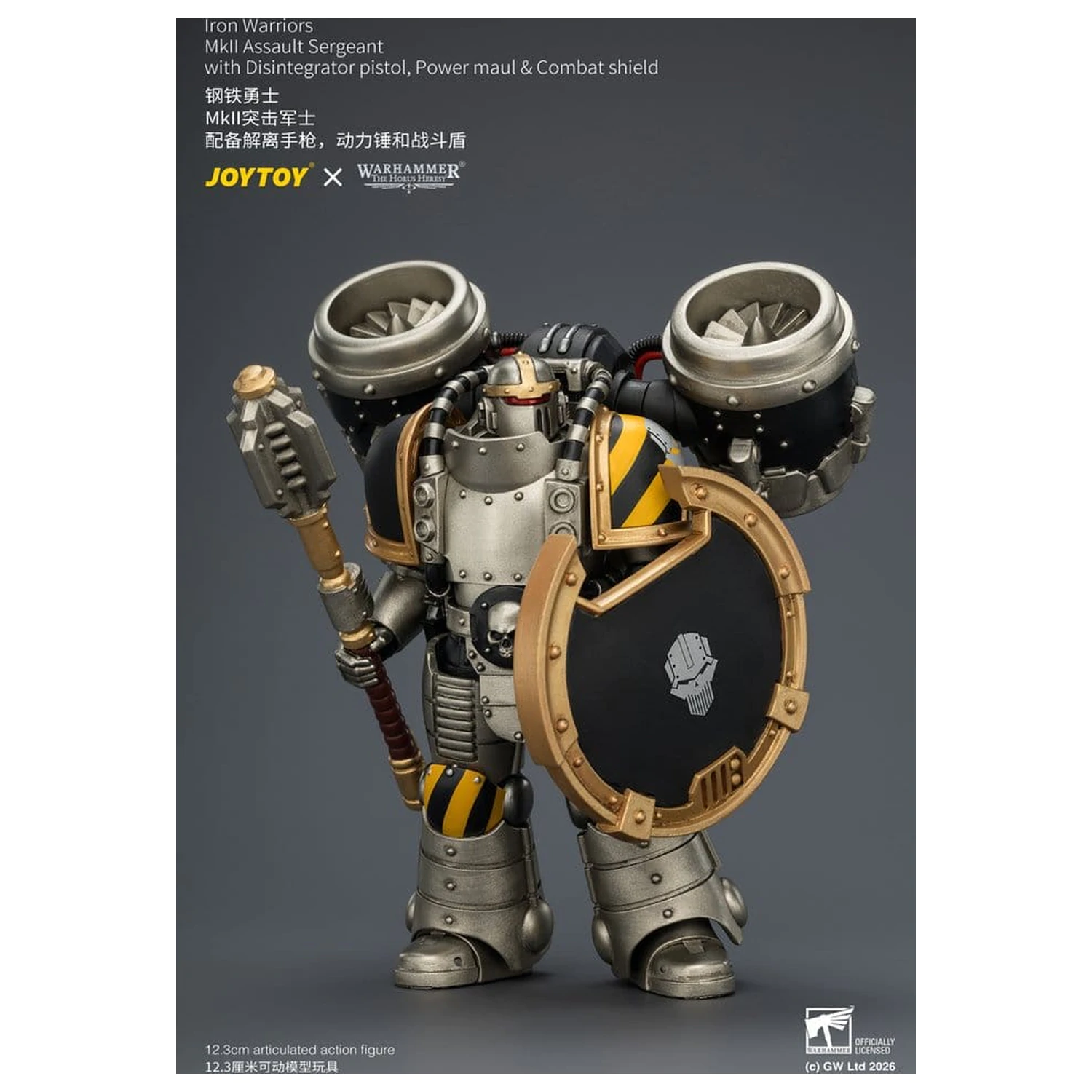 Warhammer The Horus Heresy Akční figurka Iron Warriors MkII Assault Sergeant 12 cm fotografii produktu