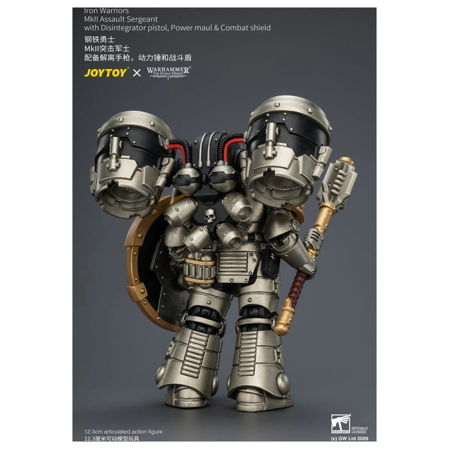 Warhammer The Horus Heresy Akční figurka Iron Warriors MkII Assault Sergeant 12 cm fotografii produktu