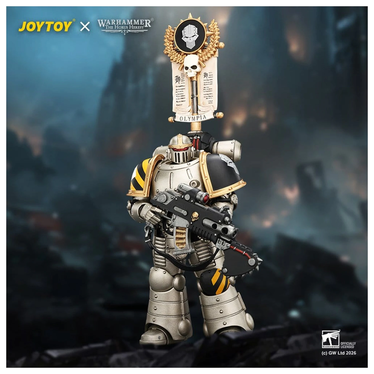 Warhammer The Horus Heresy Akční figurka Iron Warriors MkII Legionář 1 12 cm fotografii produktu