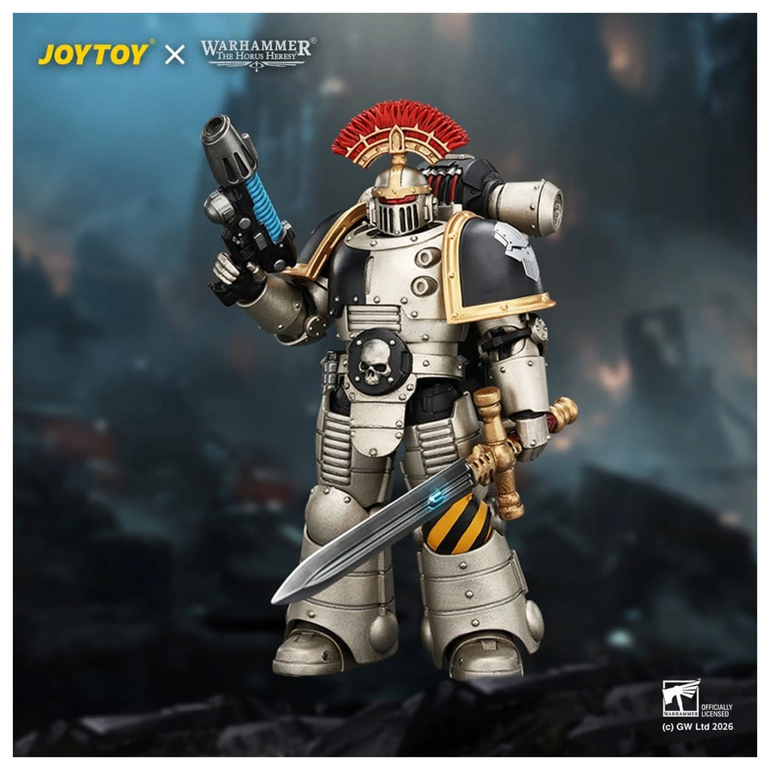 Warhammer The Horus Heresy Akční figurka Iron Warriors MkII Tactical Sergeant 12 cm fotografii produktu