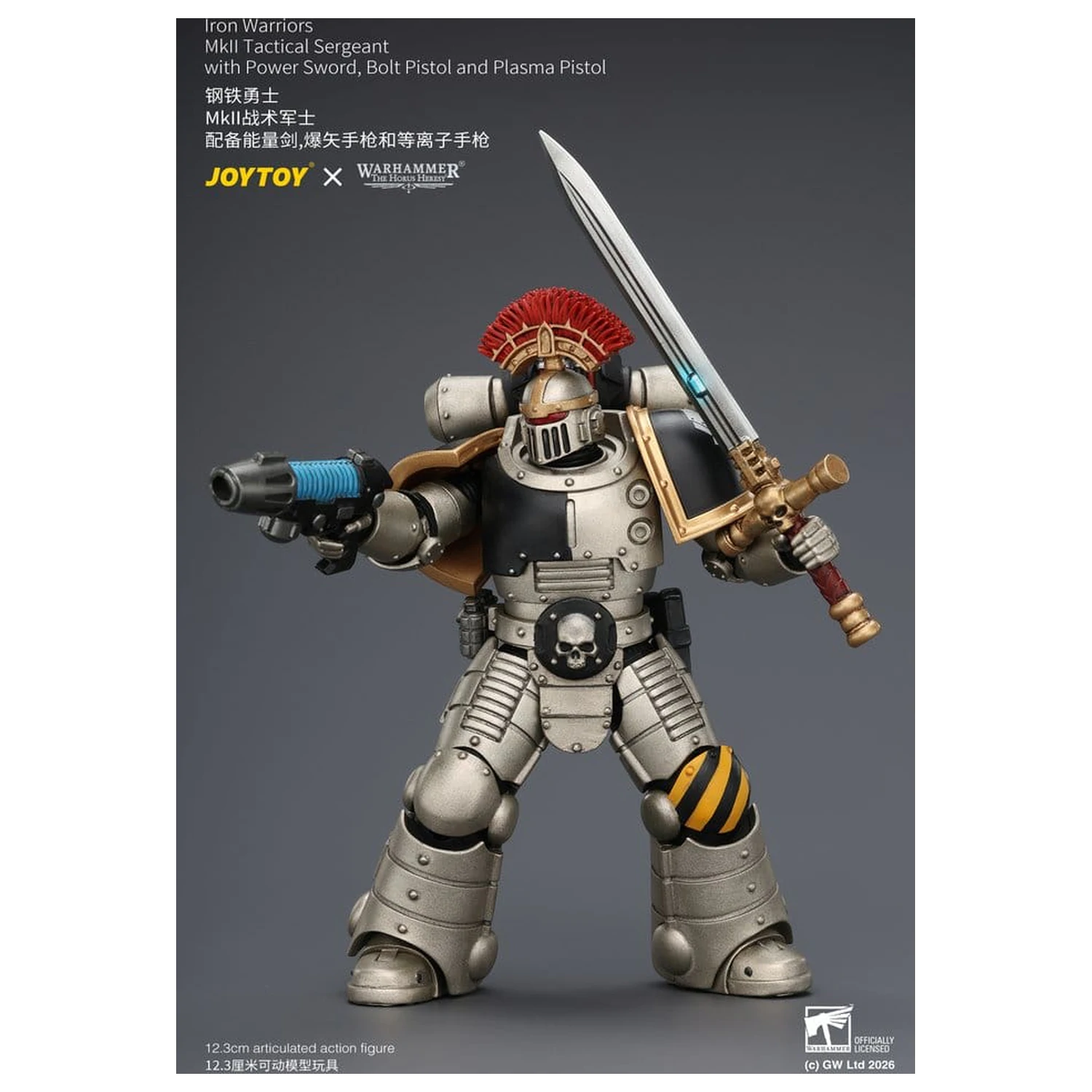 Warhammer The Horus Heresy Akční figurka Iron Warriors MkII Tactical Sergeant 12 cm fotografii produktu
