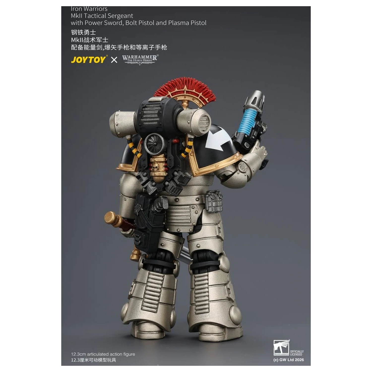 Warhammer The Horus Heresy Akční figurka Iron Warriors MkII Tactical Sergeant 12 cm fotografii produktu