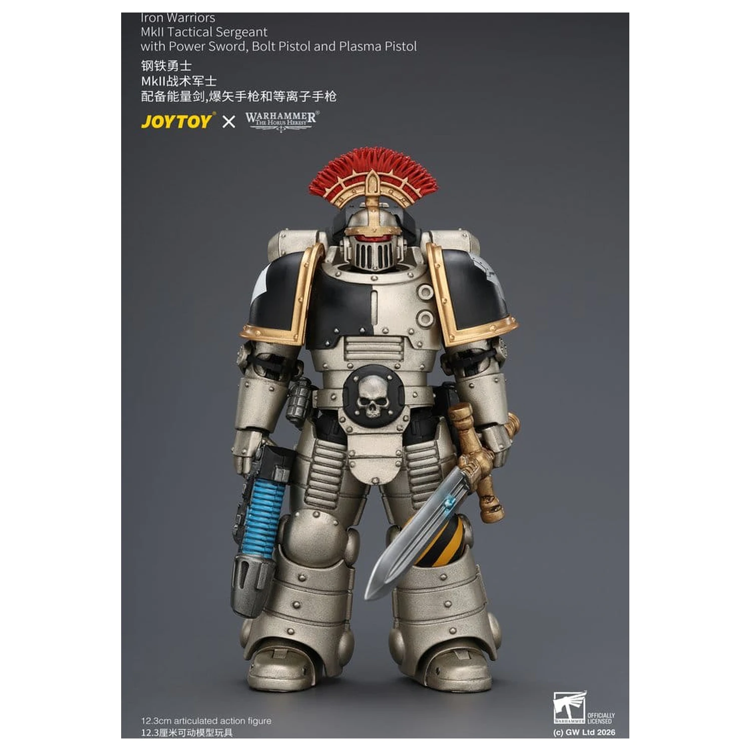Warhammer The Horus Heresy Akční figurka Iron Warriors MkII Tactical Sergeant 12 cm fotografii produktu