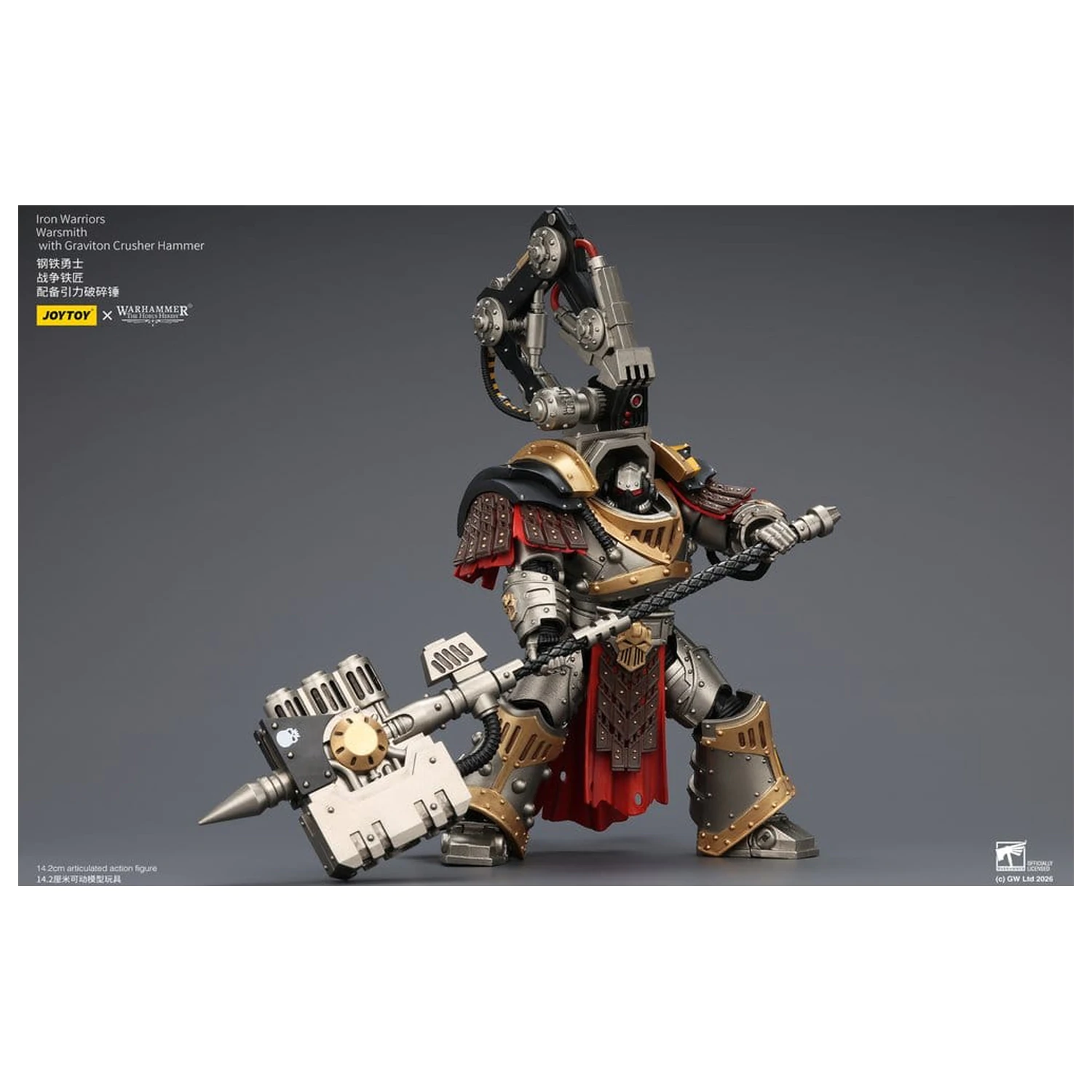 Warhammer The Horus Heresy Akční figurka Iron Warriors Warsmith 14 cm fotografii produktu