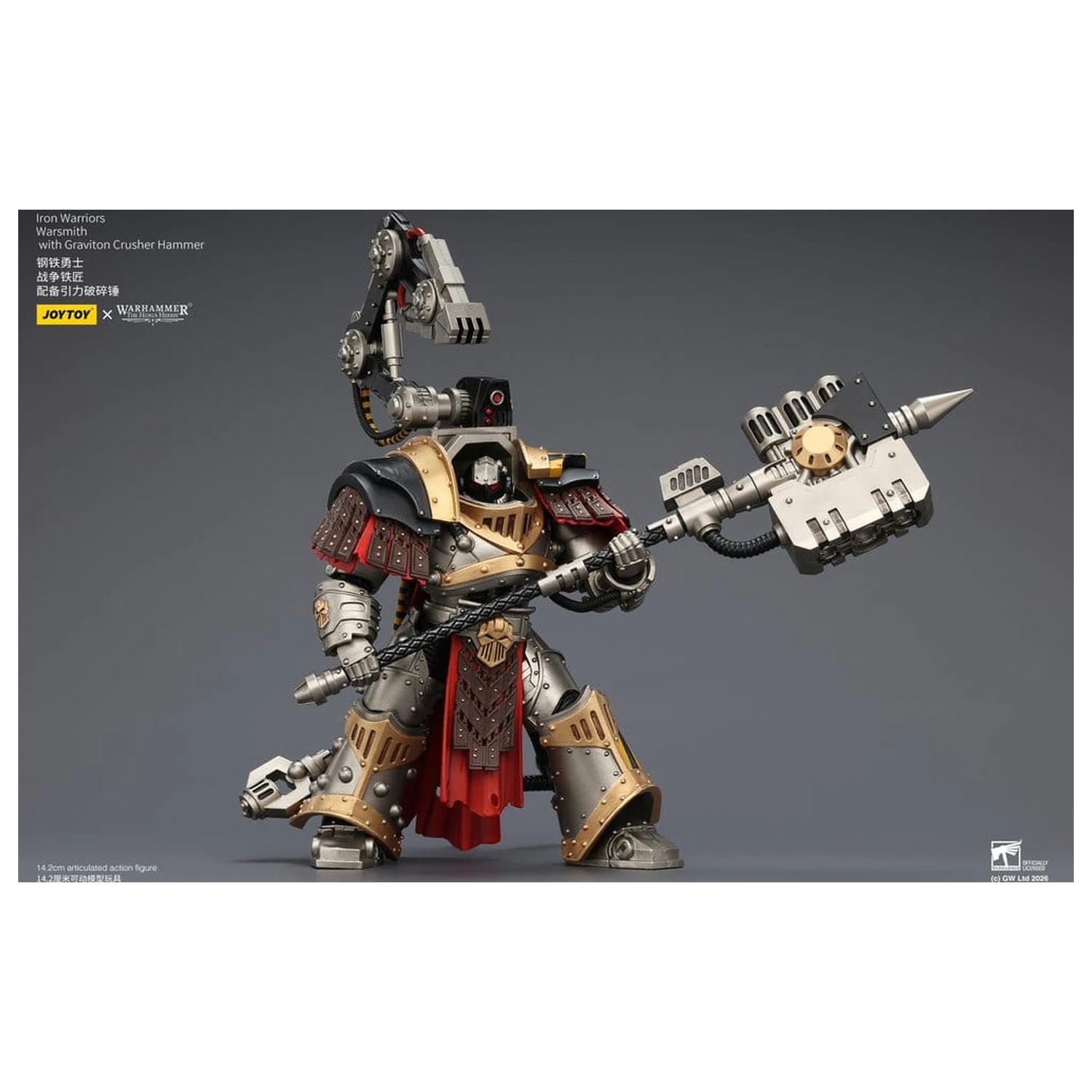 Warhammer The Horus Heresy Akční figurka Iron Warriors Warsmith 14 cm fotografii produktu