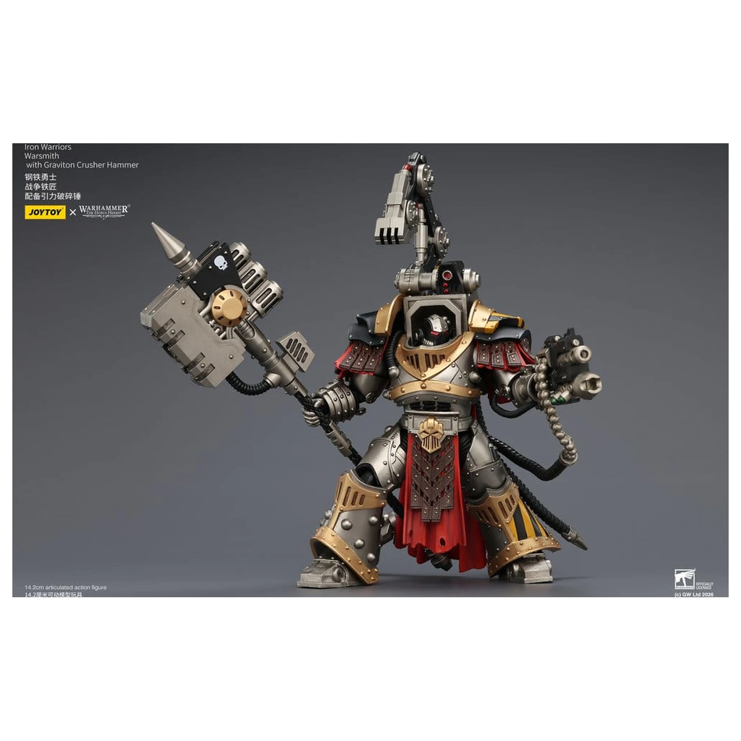 Warhammer The Horus Heresy Akční figurka Iron Warriors Warsmith 14 cm fotografii produktu