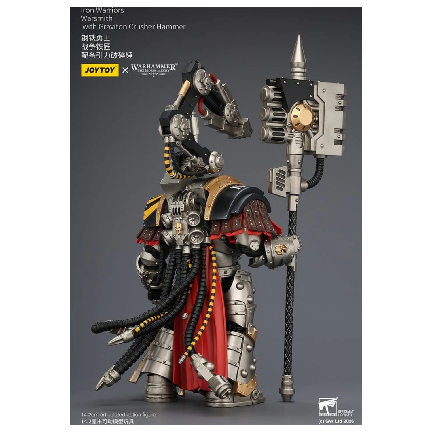 Warhammer The Horus Heresy Akční figurka Iron Warriors Warsmith 14 cm fotografii produktu
