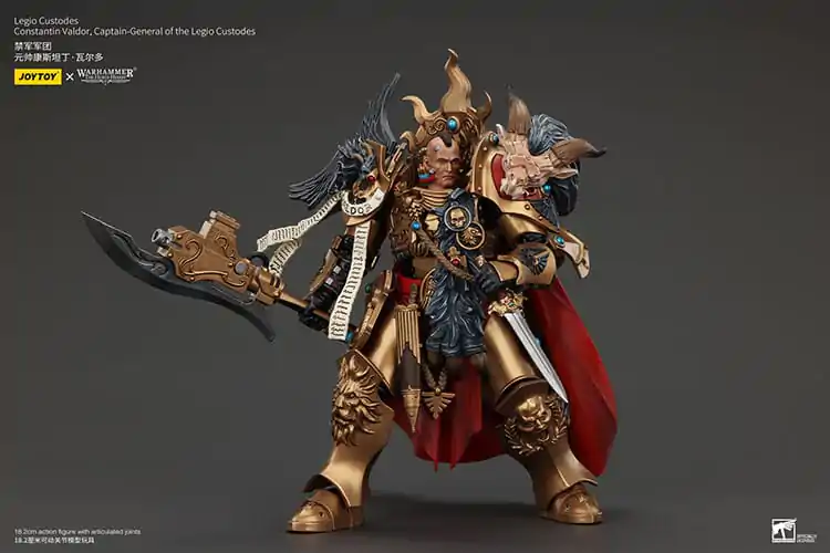 Warhammer The Horus Heresy Akční figurka Legio Custodes Constantin Valdor Captain-General of the Legio Custodes 25 cm fotografii produktu