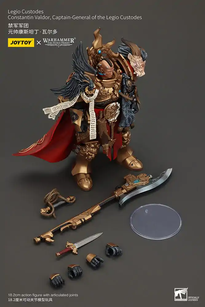 Warhammer The Horus Heresy Akční figurka Legio Custodes Constantin Valdor Captain-General of the Legio Custodes 25 cm fotografii produktu