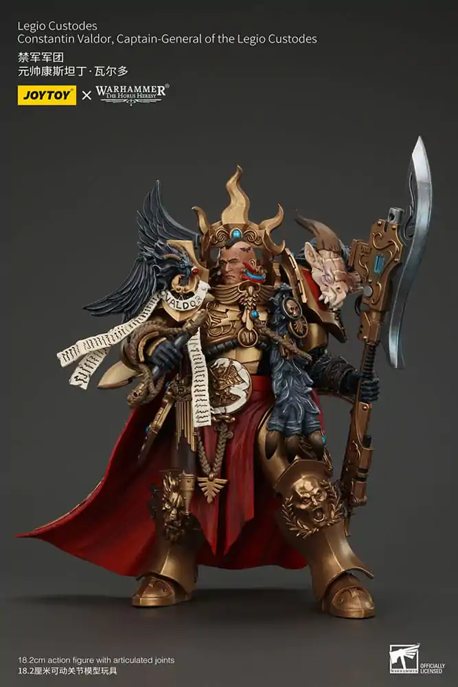 Warhammer The Horus Heresy Akční figurka Legio Custodes Constantin Valdor Captain-General of the Legio Custodes 25 cm fotografii produktu