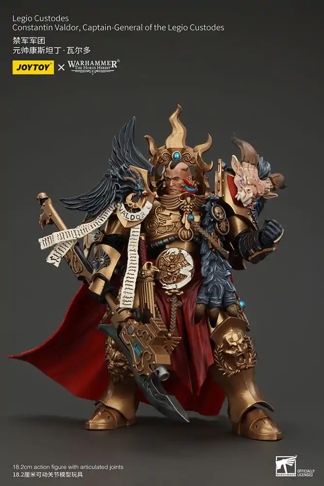 Warhammer The Horus Heresy Akční figurka Legio Custodes Constantin Valdor Captain-General of the Legio Custodes 25 cm fotografii produktu