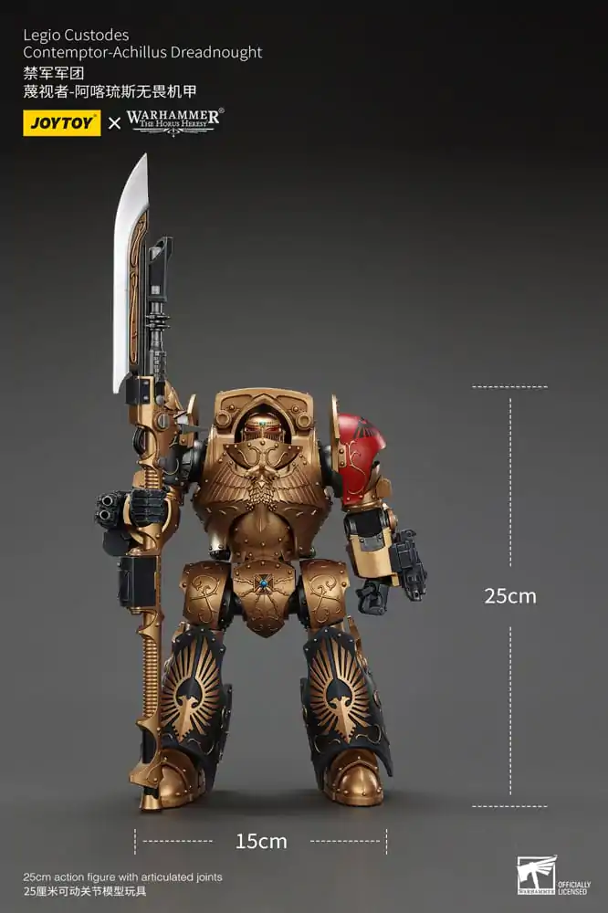 Warhammer The Horus Heresy Akční figurka Legio Custodes Contemptor-Achillus Dreadnought 25 cm fotografii produktu