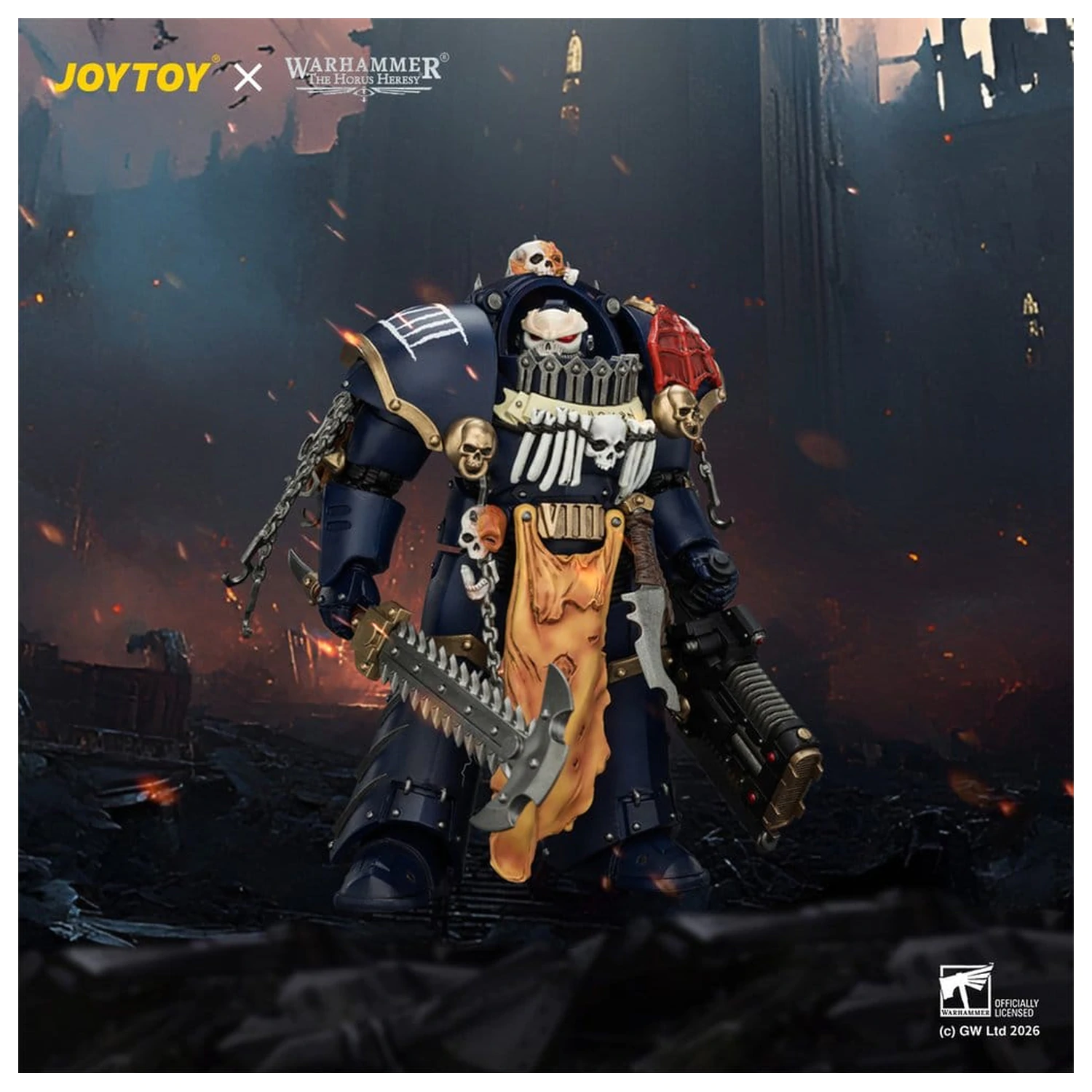 Warhammer The Horus Heresy Akční figurka Night Lords Contekar Terminator 1 14 cm fotografii produktu