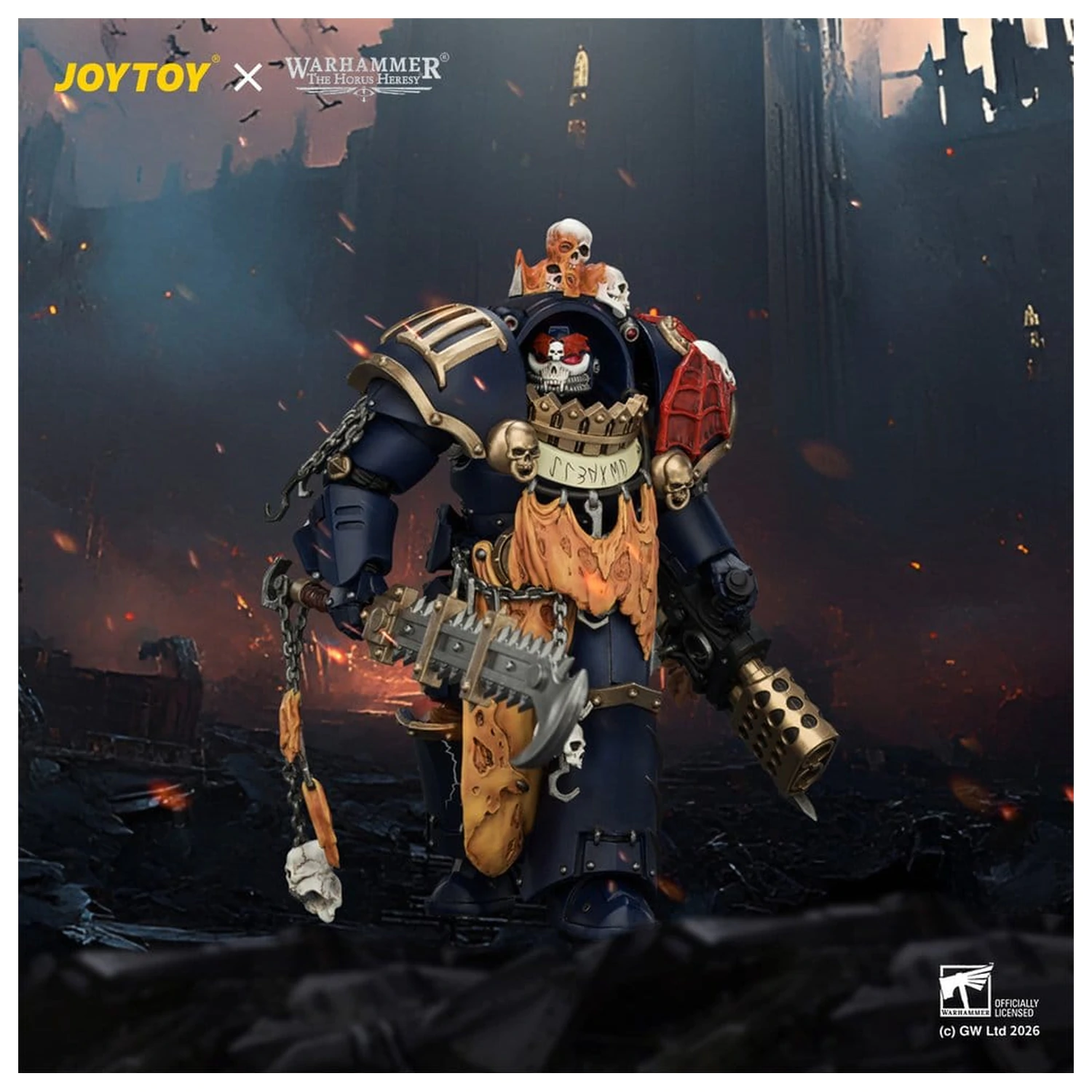 Warhammer The Horus Heresy Akční figurka Night Lords Contekar Terminator Dissident 14 cm fotografii produktu