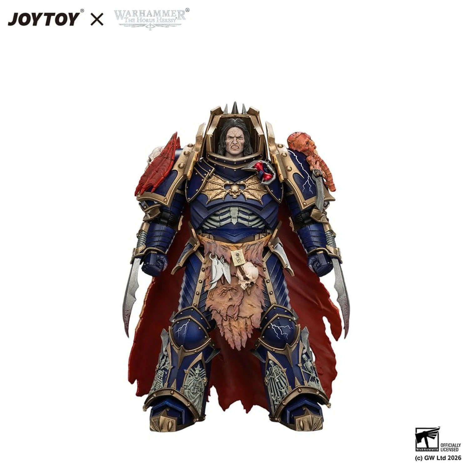 Warhammer The Horus Heresy Akční figurka Night Lords Konrad Curze Primarch of the Night Lords Legion 19 cm fotografii produktu