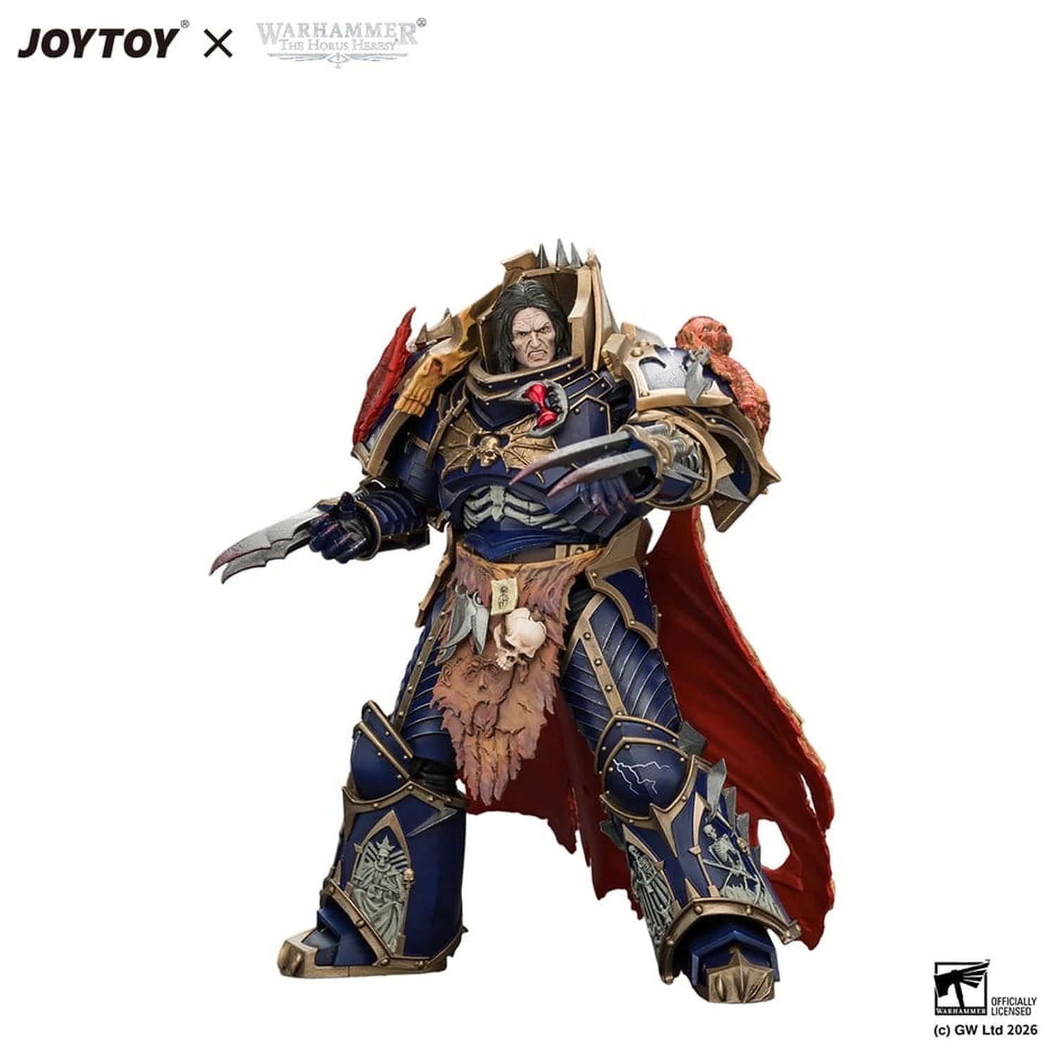 Warhammer The Horus Heresy Akční figurka Night Lords Konrad Curze Primarch of the Night Lords Legion 19 cm fotografii produktu