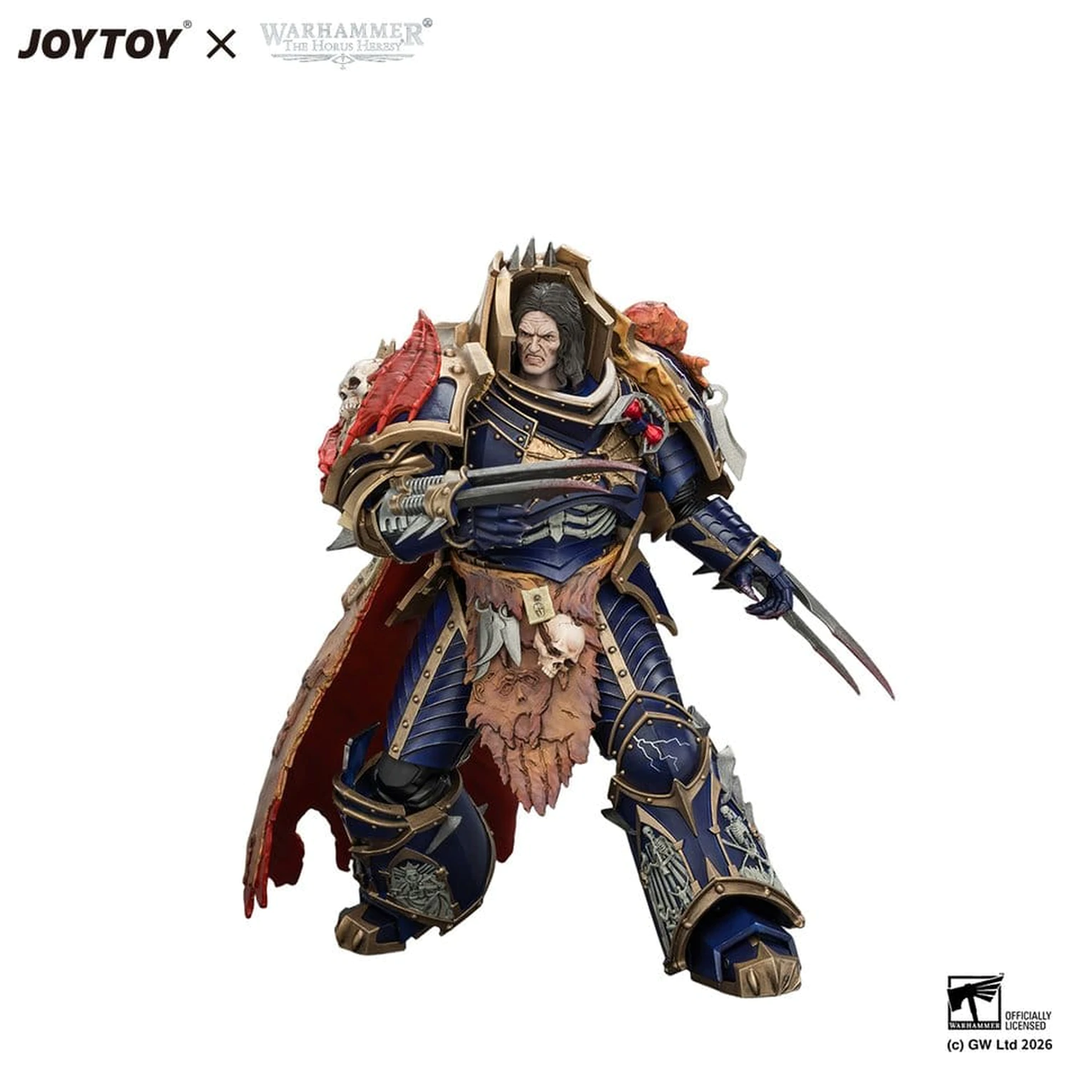 Warhammer The Horus Heresy Akční figurka Night Lords Konrad Curze Primarch of the Night Lords Legion 19 cm fotografii produktu
