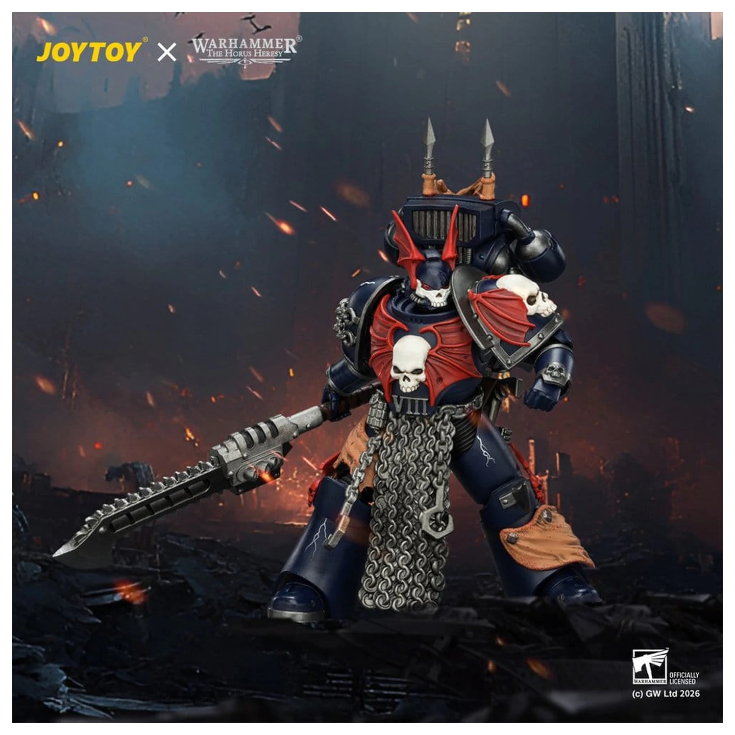 Warhammer The Horus Heresy Akční figurka Night Lords Legion Praetor 13 cm fotografii produktu