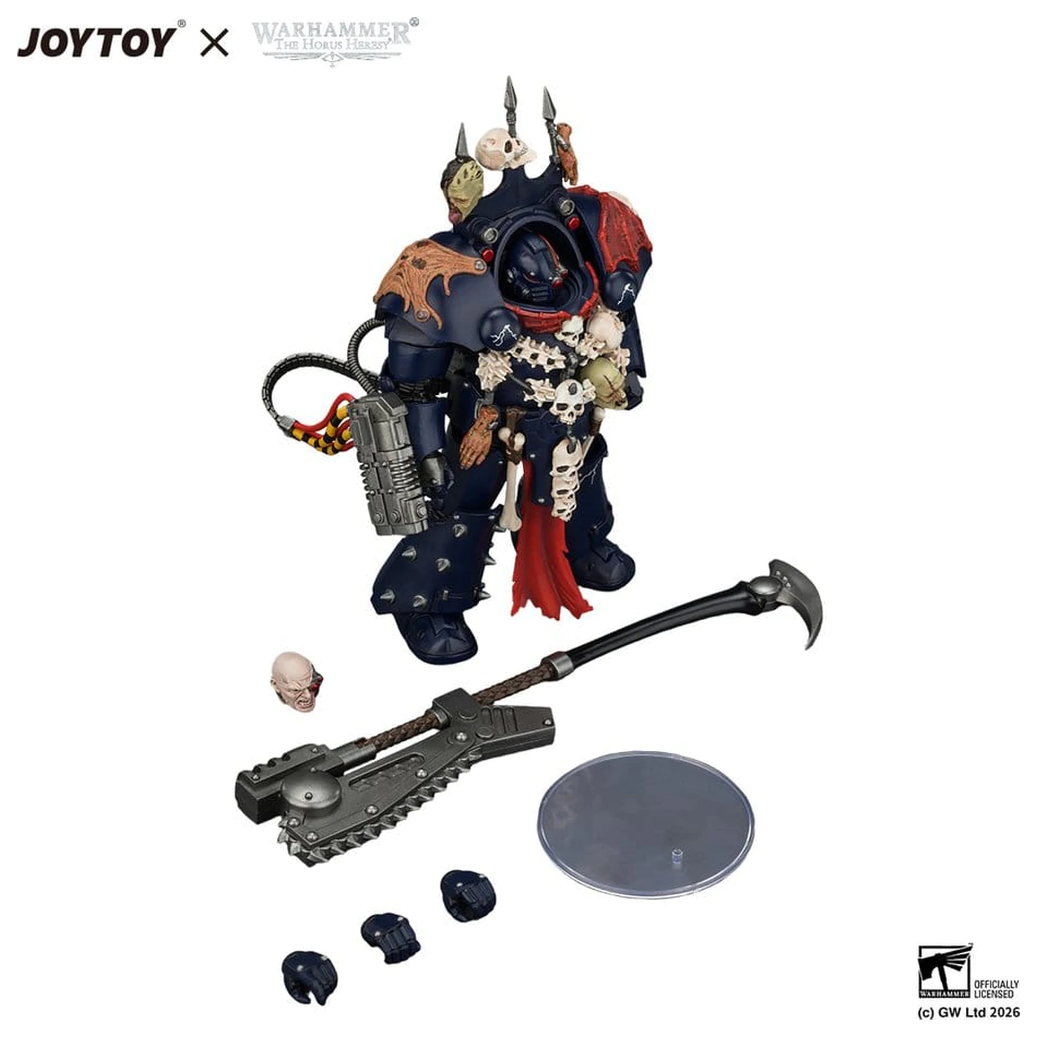 Warhammer The Horus Heresy Akční figurka Night Lords Legion Praetor v Tartaros Terminator Armour 14 cm fotografii produktu