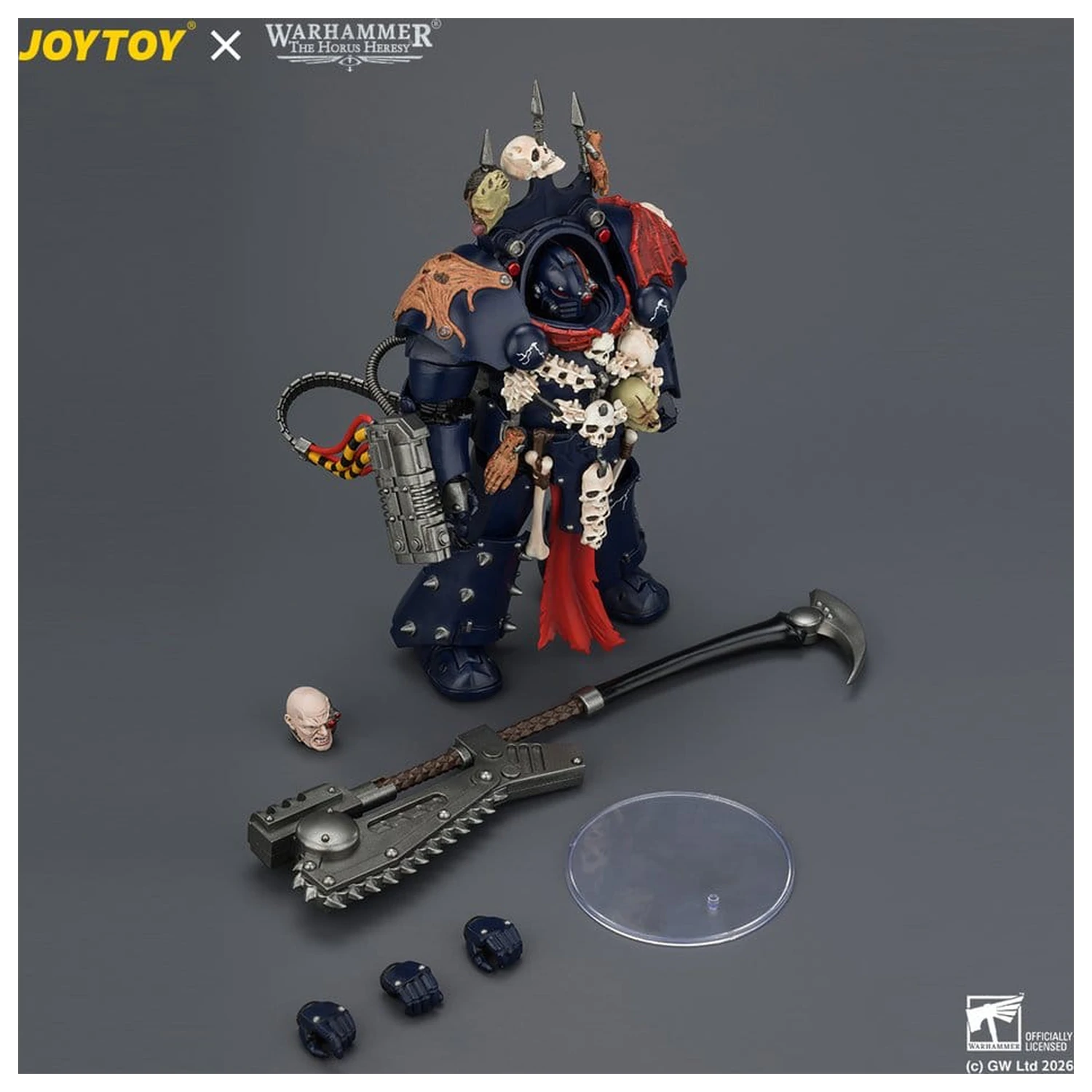 Warhammer The Horus Heresy Akční figurka Night Lords Legion Praetor v Tartaros Terminator Armour 14 cm fotografii produktu