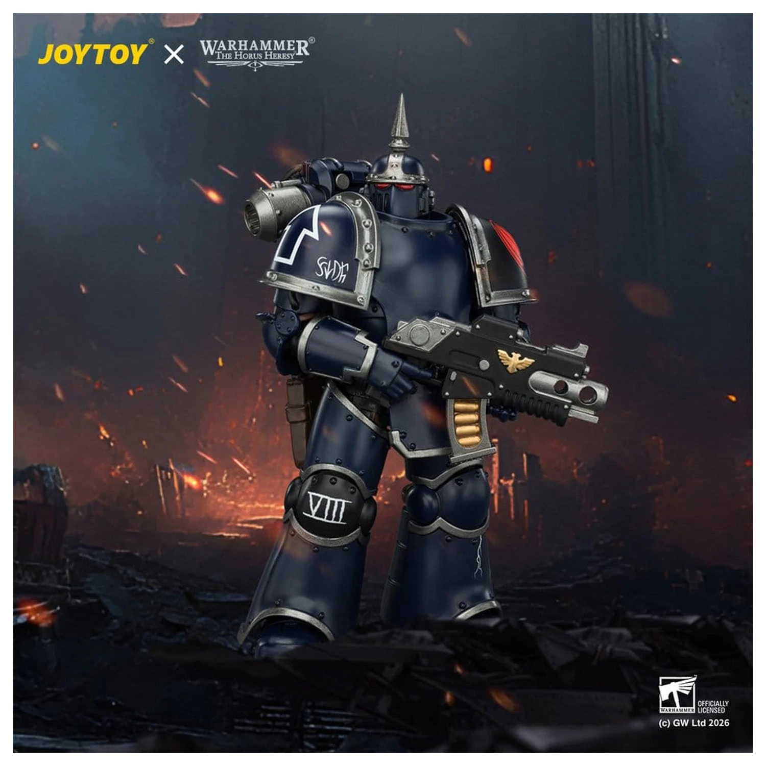 Warhammer The Horus Heresy Akční figurka Night Lords Tactical Legionary MK III 12 cm fotografii produktu