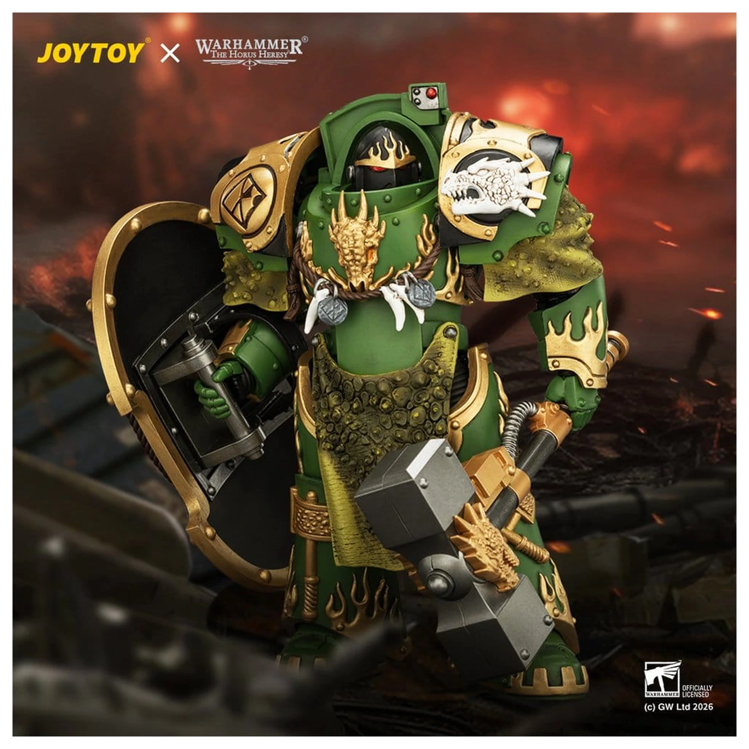 Warhammer The Horus Heresy Akční figurka Salamanders Firedrake Terminator 1 14 cm fotografii produktu