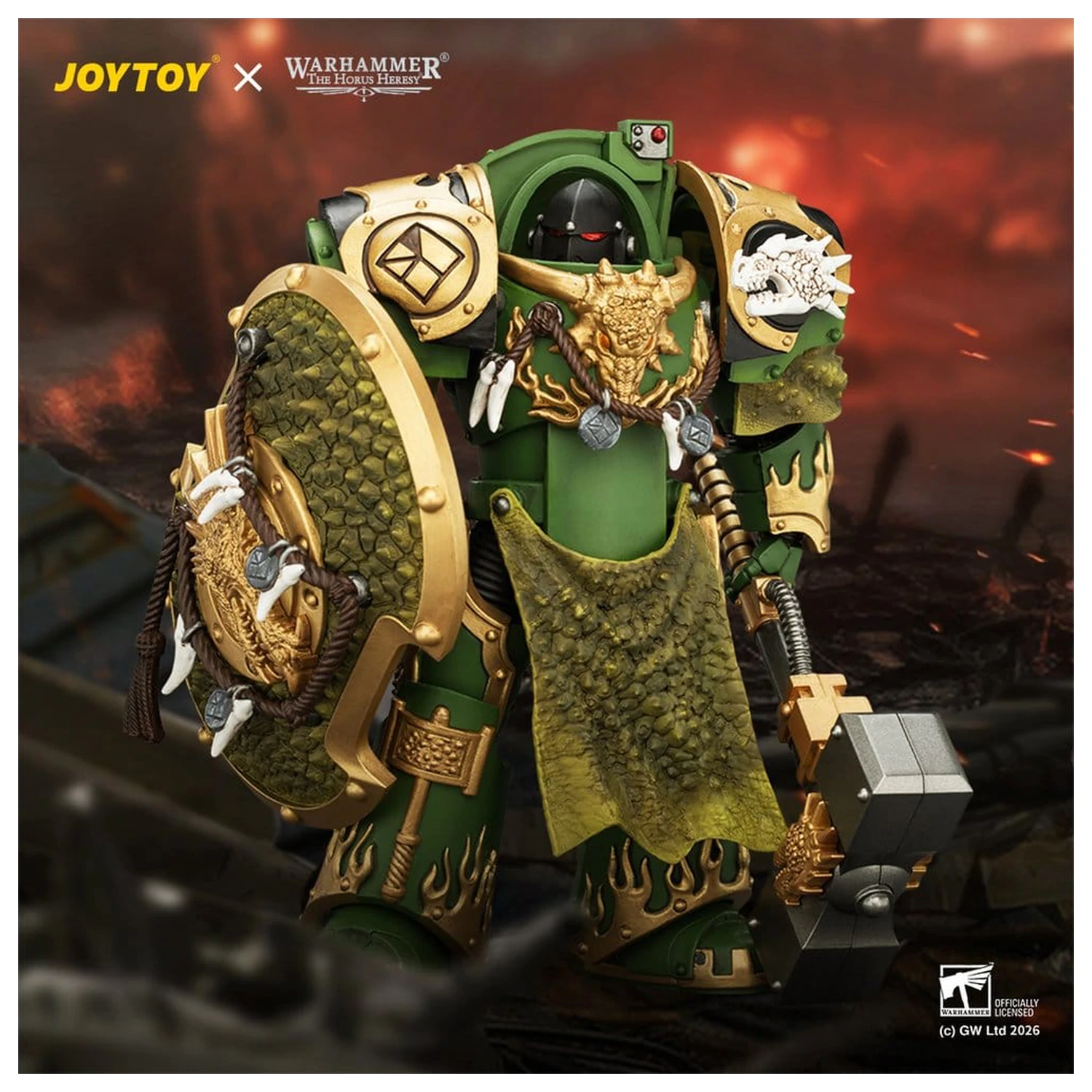 Warhammer The Horus Heresy Akční figurka Salamanders Firedrake Terminator 2 14 cm fotografii produktu
