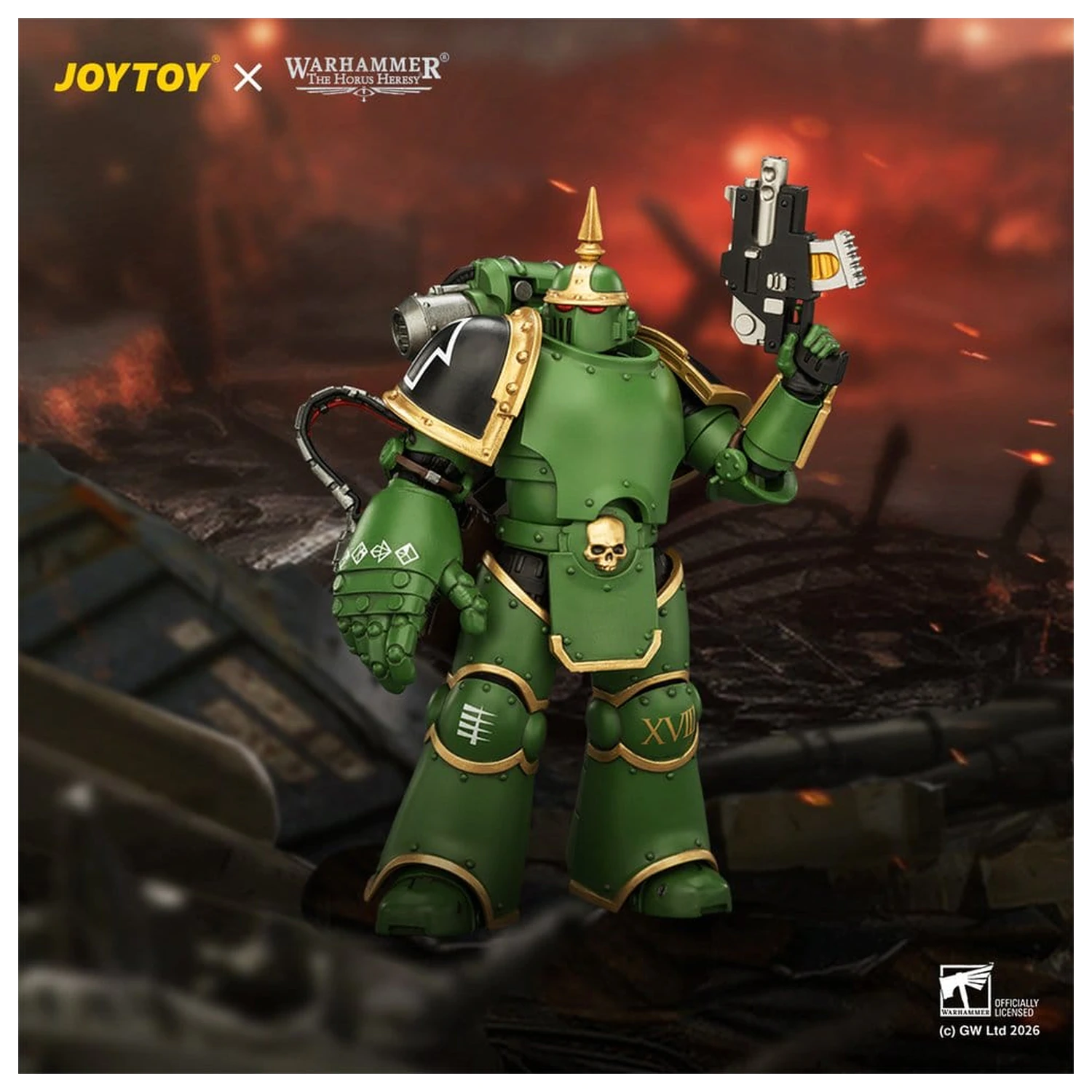 Warhammer The Horus Heresy Akční figurka Salamanders MK III Tactical Legionary 12 cm fotografii produktu