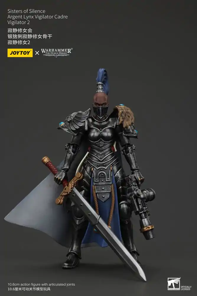 Warhammer The Horus Heresy Akční figurka Sisters of Silence Argent Lynx Vigilator Cadre Vigilator 2 19 cm fotografii produktu