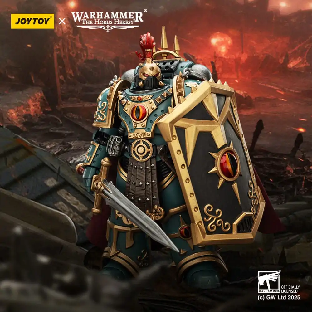 Warhammer The Horus Heresy Akční figurka Sons of Horus Little Horus Aximand Captain of the 5th Company 20 cm fotografii produktu