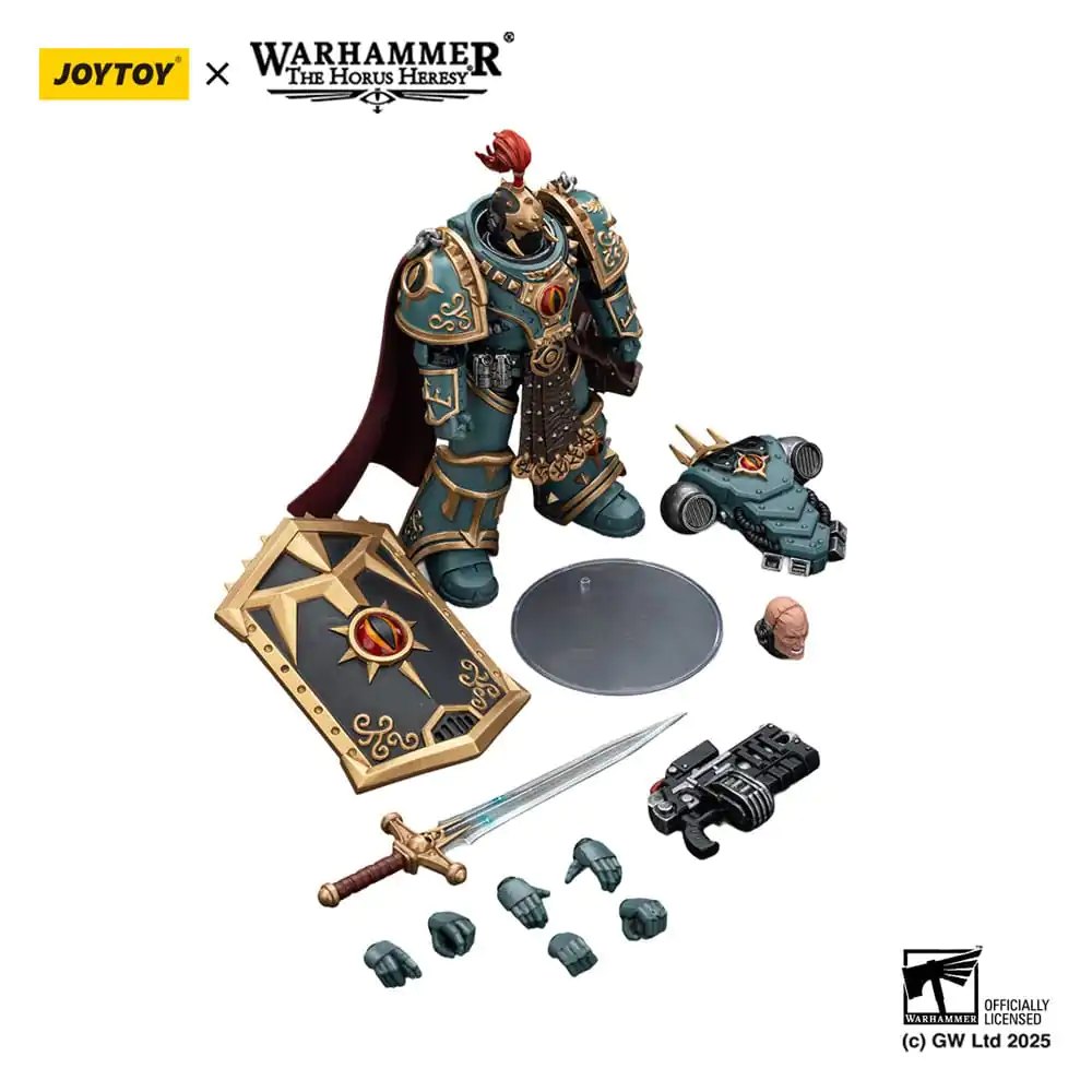 Warhammer The Horus Heresy Akční figurka Sons of Horus Little Horus Aximand Captain of the 5th Company 20 cm fotografii produktu