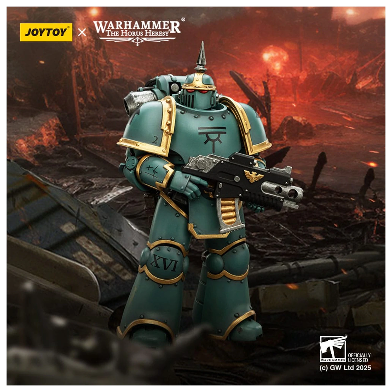 Warhammer The Horus Heresy Akční figurka Sons of Horus MK lll Tactical Legionary 12 cm fotografii produktu