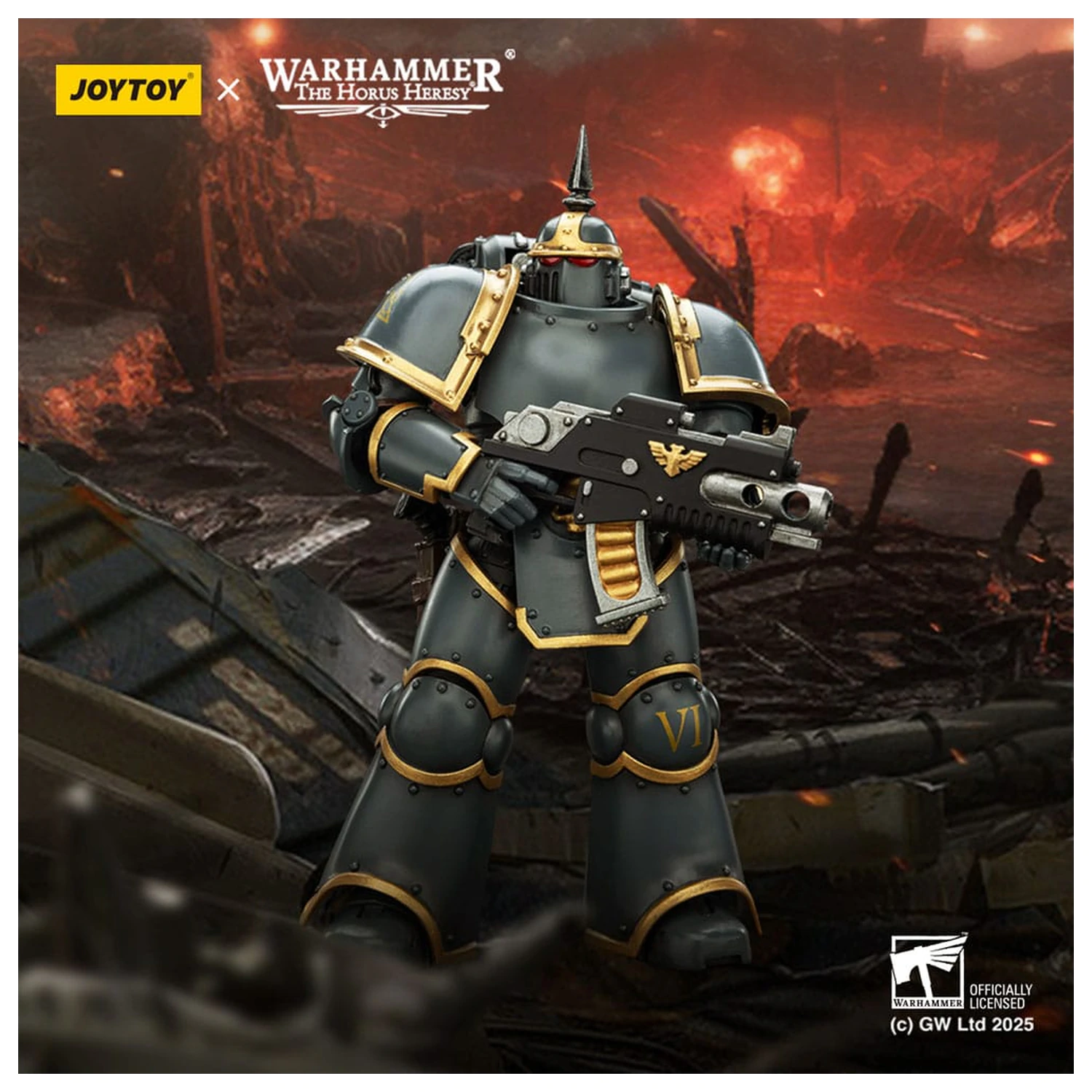Warhammer The Horus Heresy Akční figurka Space Wolves MK lll Tactical Legionary 12 cm fotografii produktu