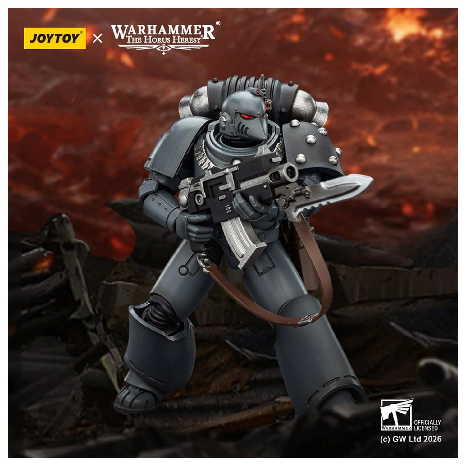Warhammer The Horus Heresy Akční figurka Space Wolves MKVI Tactical Legionary 12 cm fotografii produktu