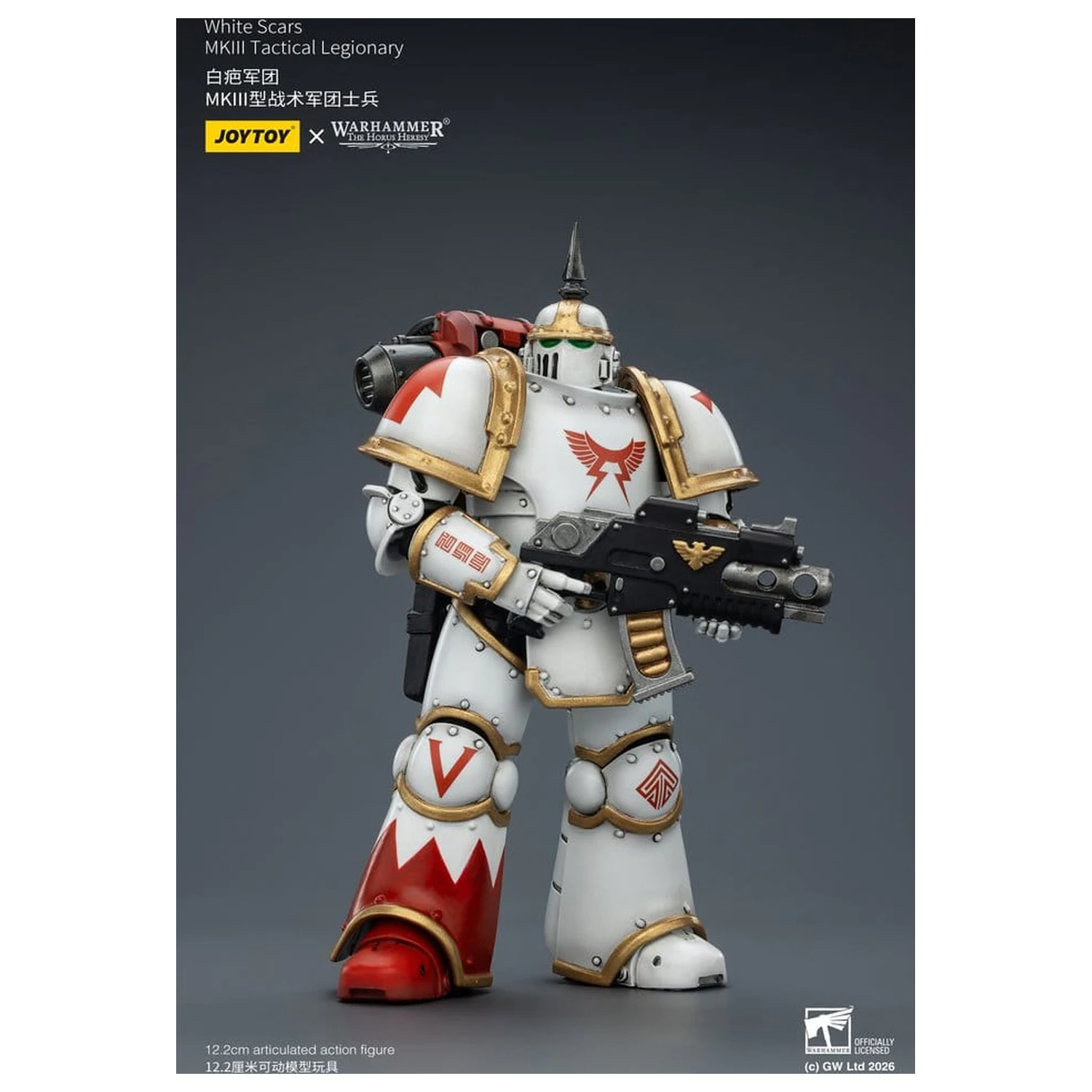 Warhammer The Horus Heresy Akční figurka White Scars MKIll Tactical Legionary 12 cm fotografii produktu