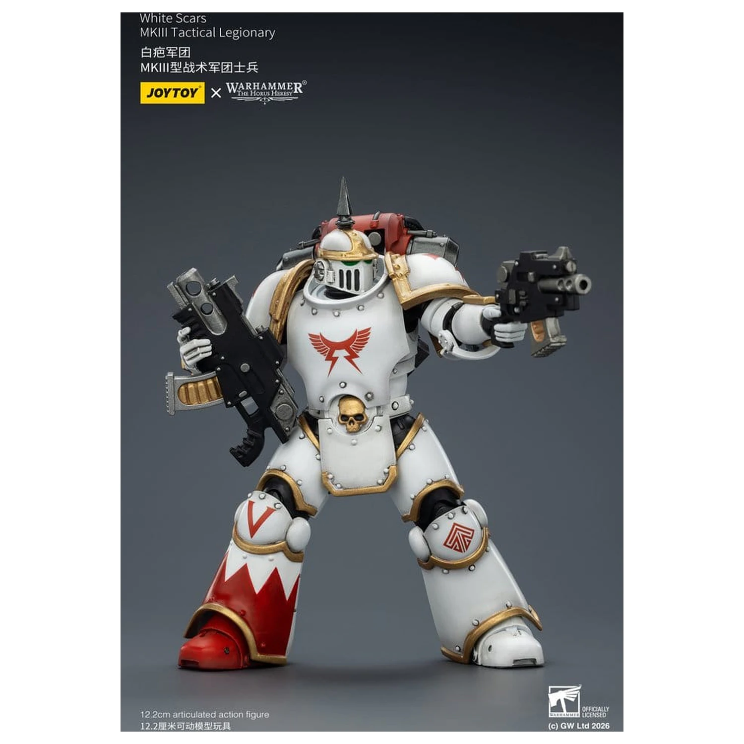 Warhammer The Horus Heresy Akční figurka White Scars MKIll Tactical Legionary 12 cm fotografii produktu