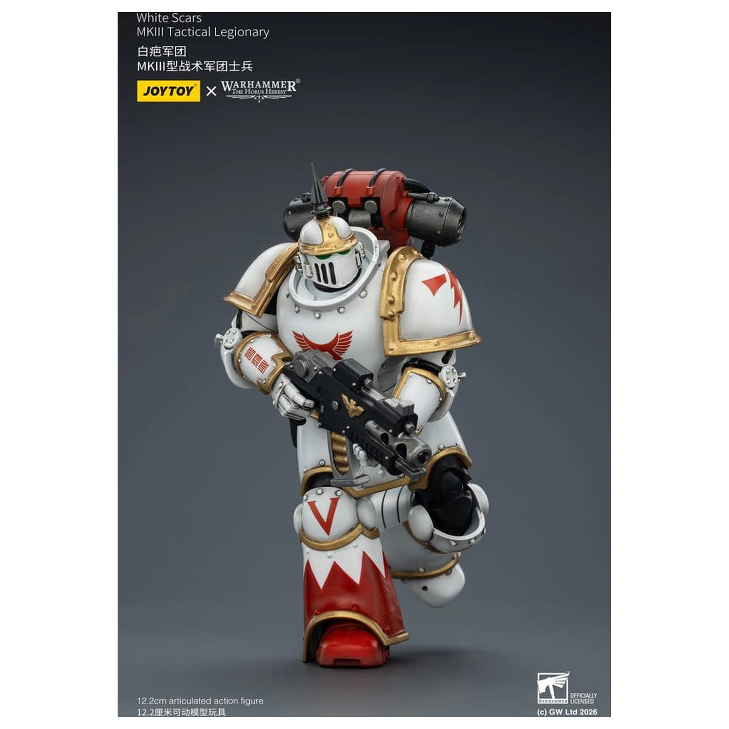 Warhammer The Horus Heresy Akční figurka White Scars MKIll Tactical Legionary 12 cm fotografii produktu