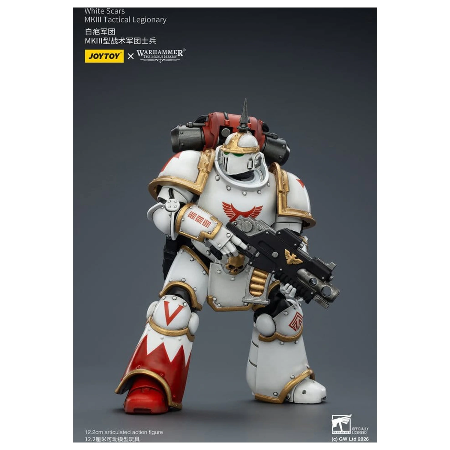 Warhammer The Horus Heresy Akční figurka White Scars MKIll Tactical Legionary 12 cm fotografii produktu