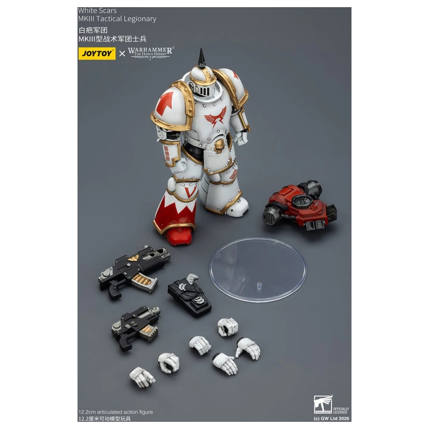 Warhammer The Horus Heresy Akční figurka White Scars MKIll Tactical Legionary 12 cm fotografii produktu