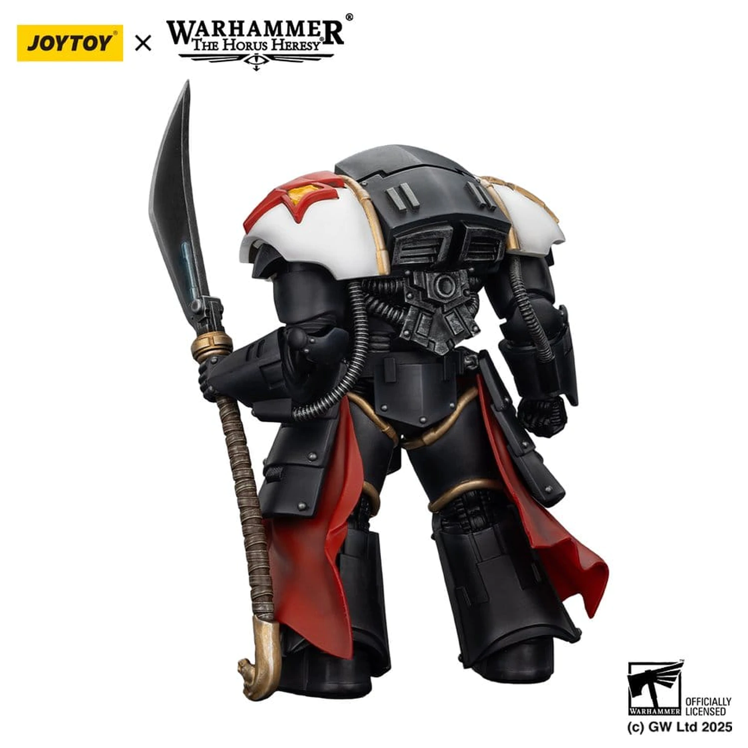 Warhammer The Horus Heresy Akční figurka White Scars Ebon Keshig Terminator 1 s Power Glaive 13 cm fotografii produktu