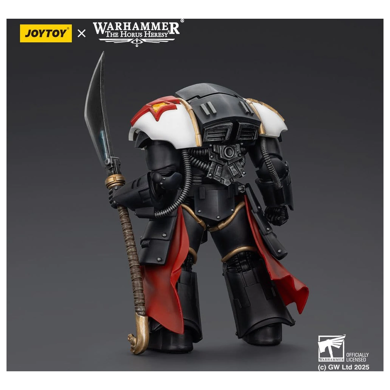 Warhammer The Horus Heresy Akční figurka White Scars Ebon Keshig Terminator 1 s Power Glaive 13 cm fotografii produktu
