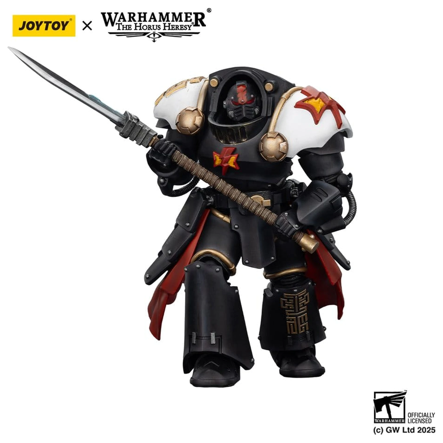 Warhammer The Horus Heresy akční figurka White Scars Ebon Keshig Terminator 2 s Power Glaive 13 cm fotografii produktu