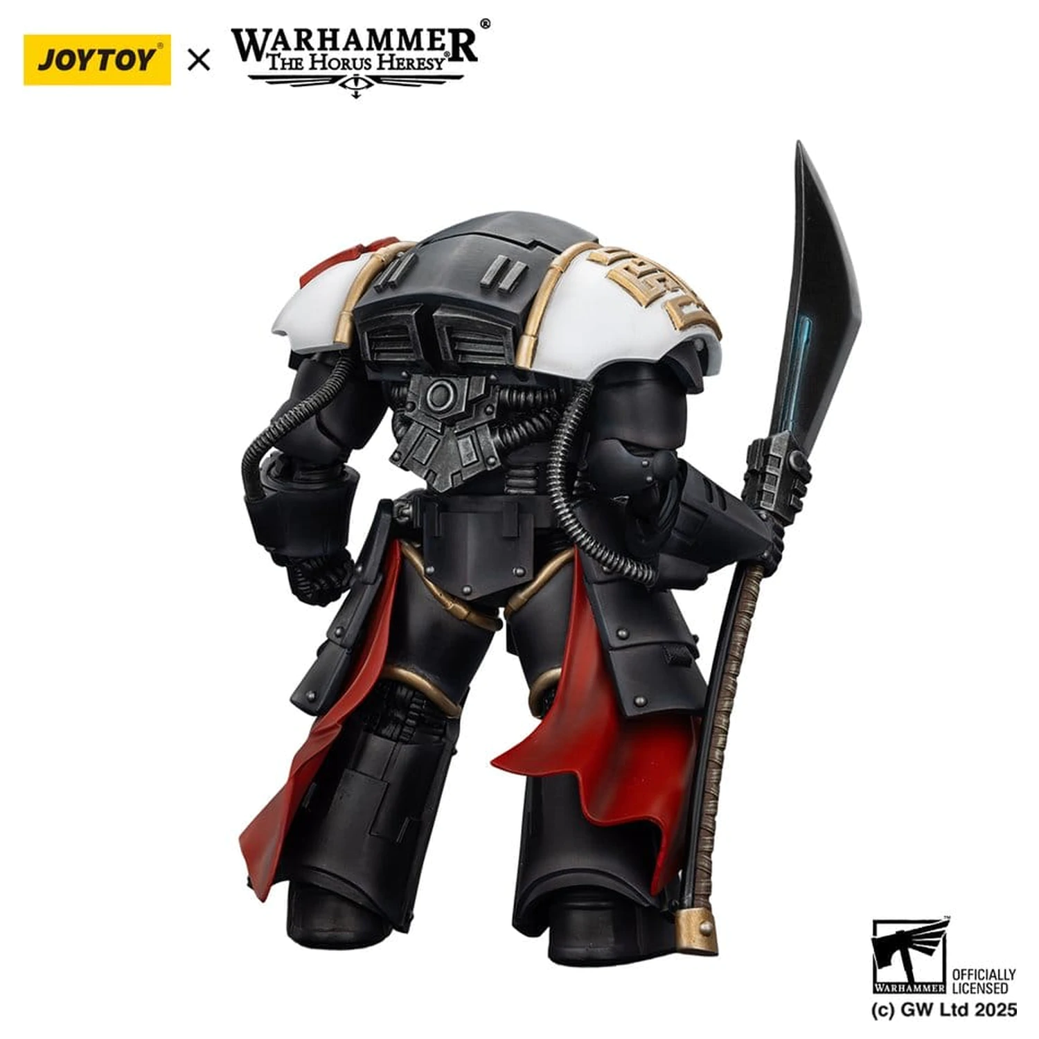 Warhammer The Horus Heresy akční figurka White Scars Ebon Keshig Terminator 2 s Power Glaive 13 cm fotografii produktu