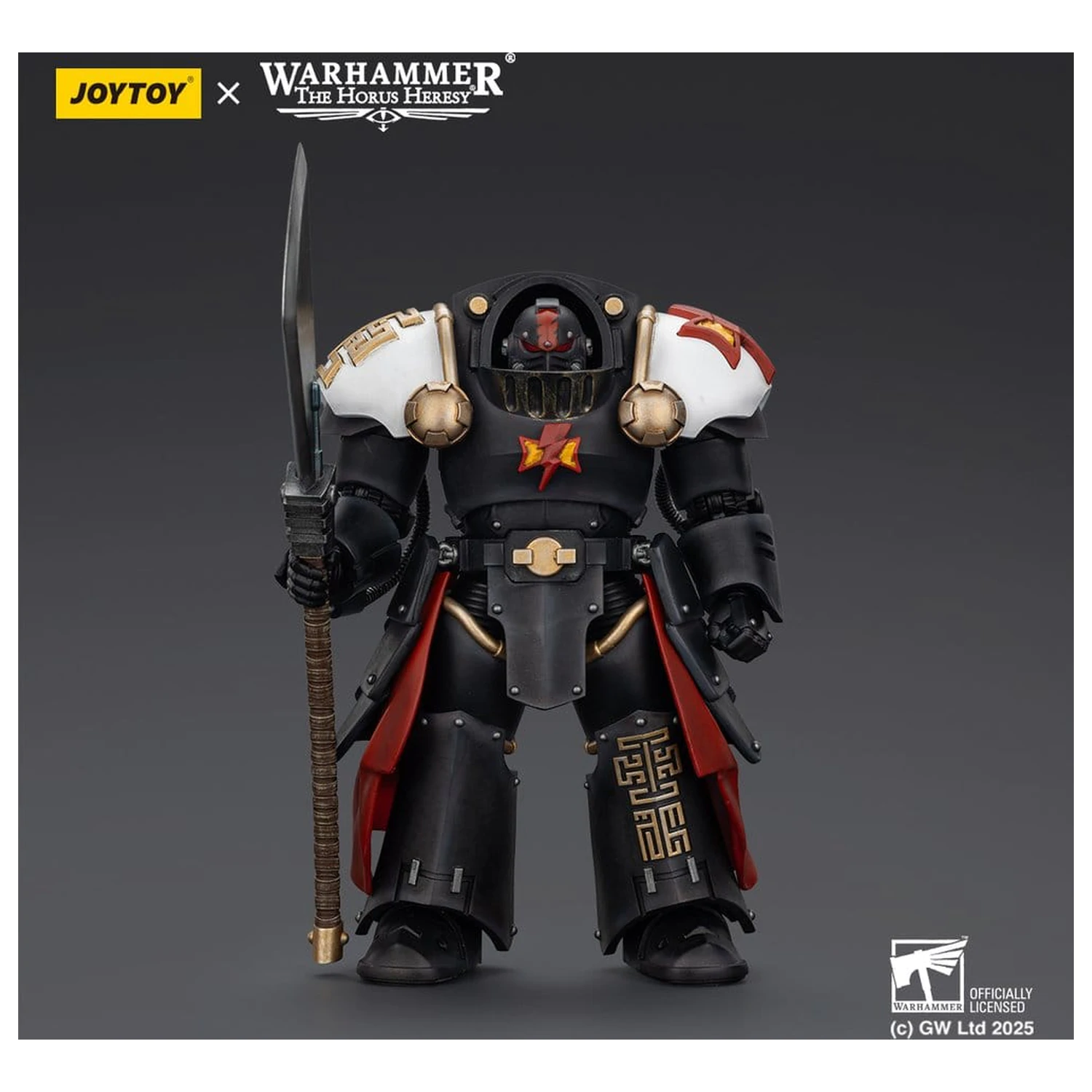 Warhammer The Horus Heresy akční figurka White Scars Ebon Keshig Terminator 2 s Power Glaive 13 cm fotografii produktu