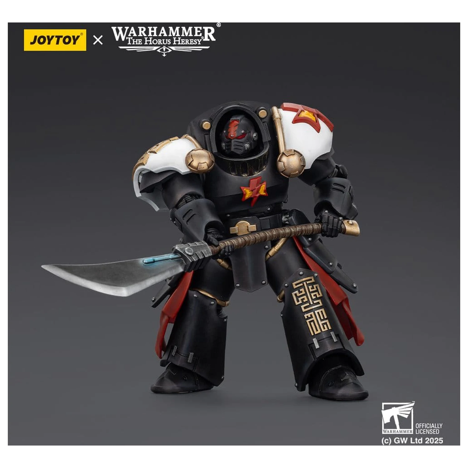 Warhammer The Horus Heresy akční figurka White Scars Ebon Keshig Terminator 2 s Power Glaive 13 cm fotografii produktu